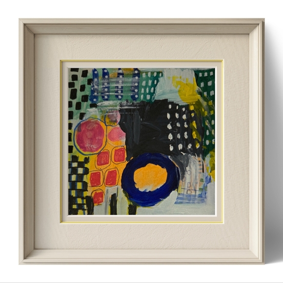 Other - Abstract Multicolor Art - One of a Kind